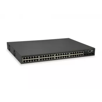 LevelOne 52-porttinen L3 Lite Managed Gigabit PoE -kytkin, 4 x 10GbE SFP+, 48 PoE-lähtöä, 400W PoE-tehobudjetti
