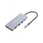 Conceptronic DONN20G 10-in-1 USB 3.2 Gen 1 -telakointiasema, HDMI, VGA, USB-A 5 Gbit/s, USB-C 5 Gbit/s, SD, TF/MicroSD, ääni, GbE LAN, 100 W USB PD