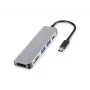 Conceptronic DONN02G kannettavan telakointiasema/porttireplikaattori USB 3.2 Gen 1 (3.1 Gen 1) Type-C alumiini