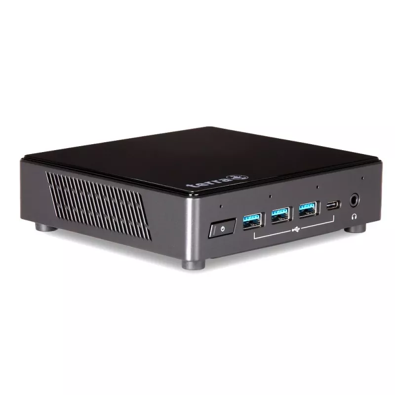 TERRA 1000181 PC/työasema Intel® Celeron® N5100 8 GB DDR4-SDRAM 120 GB SSD Windows 11 Pro mikrotietokone