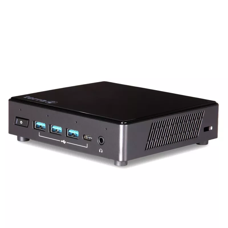 TERRA 1000181 PC/työasema Intel® Celeron® N5100 8 GB DDR4-SDRAM 120 GB SSD Windows 11 Pro mikrotietokone