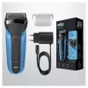 Braun Series 3 310s kalusterä trimmeri musta, sininen