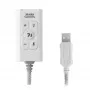 Äänikortti Mars Gaming MSC2W 7.1 USB valkoinen 3,5 mm