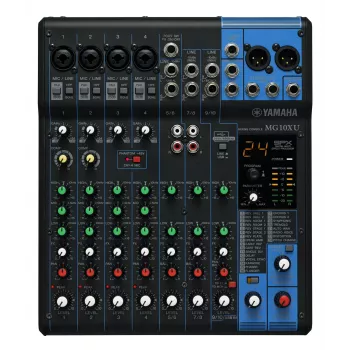 Yamaha MG10XU audiomikseri 10 kanavaa musta