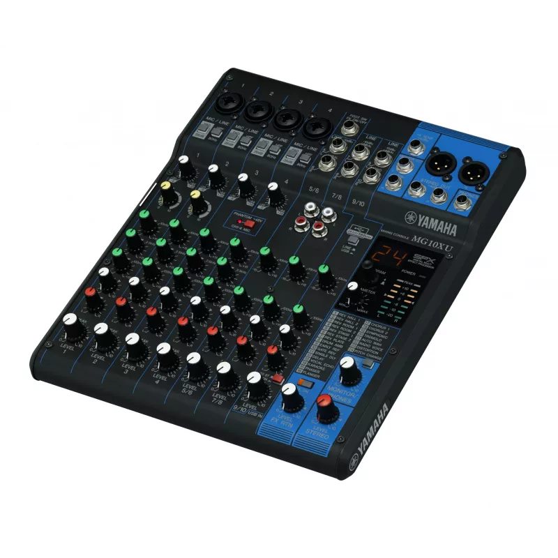 Yamaha MG10XU audiomikseri 10 kanavaa musta