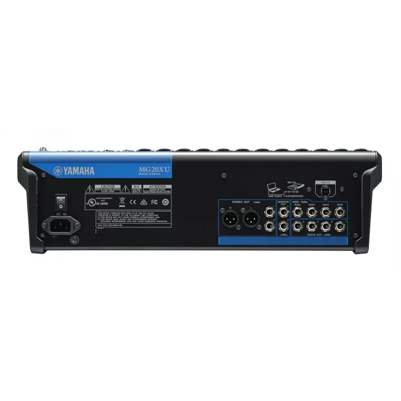 Yamaha MG20XU audiomikseri 20 kanavaa musta