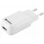 Sandberg Mini AC -laturi USB 1A EU, sisäkäyttö, AC, 5 V, musta, valkoinen