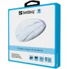 Sandberg Wireless Charger White Marble, USB, langaton lataus, PowerIQ, 1 m, musta, valkoinen