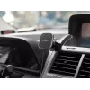 Sandberg In Car Wireless Magnetic Charger 15W, auto, USB, langaton lataus, 1,2 m, musta