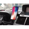 Sandberg In Car Wireless Magnetic Charger 15W, auto, USB, langaton lataus, 1,2 m, musta