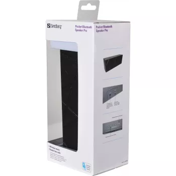 Sandberg Pocket Bluetooth Speaker Pro, 2.0 kanavaa, 6 W, 100–20000 Hz, langaton, 3.0+HS, 2,4–2,4835 GHz