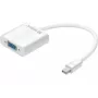 Sandberg sovitin Mini DisplayPort>VGA, Mini DisplayPort, VGA (D-Sub), uros, naaras, 1920 x 1080 pikseliä, 1920 x 1080 (HD 1080)