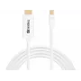 Sandberg kaapeli MiniDP > HDMI 1,5 m, 1,5 m, Mini DisplayPort, HDMI, uros, uros, valkoinen