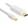 Sandberg kaapeli MiniDP > HDMI 1,5 m, 1,5 m, Mini DisplayPort, HDMI, uros, uros, valkoinen