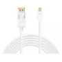 Sandberg DP-MiniDP 1.2 4K uros-uros 2 m, 2 m, DisplayPort, Mini DisplayPort, uros, uros, valkoinen