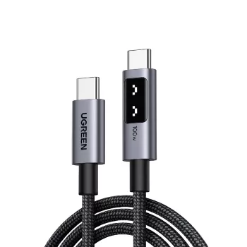 Ugreen 35501 USB-kaapeli 1 m USB-C musta