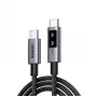 Ugreen 35501 USB-kaapeli 1 m USB-C musta