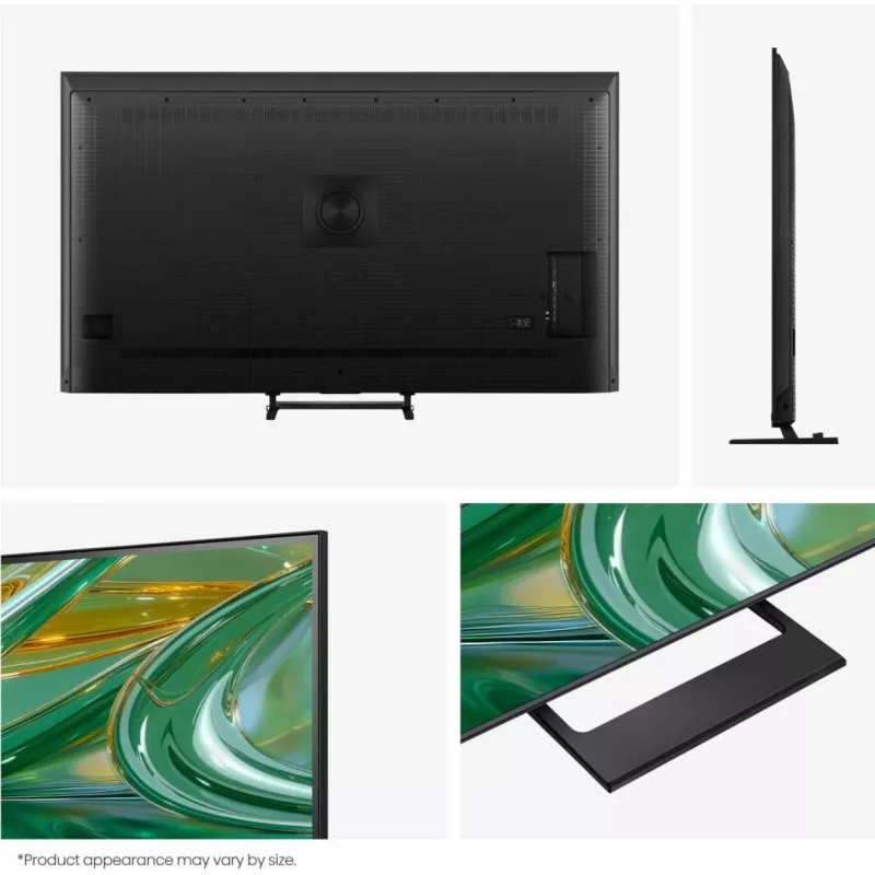 Hisense 75E8S TV 190.5 cm (75 tuumaa) 4K Ultra HD Smart TV Wi-Fi harmaa 400 cd/m²