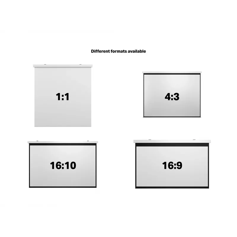 Moottorikäyttöinen projektiopinta MULTIBRACKETS M 16:9 135 tuumaa (300x168) mattavalkoinen