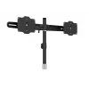 Läpivientikanta Multibrackets M Desktopmount yksi-/kaksi-/kolmoisnäyttötelineille musta malli