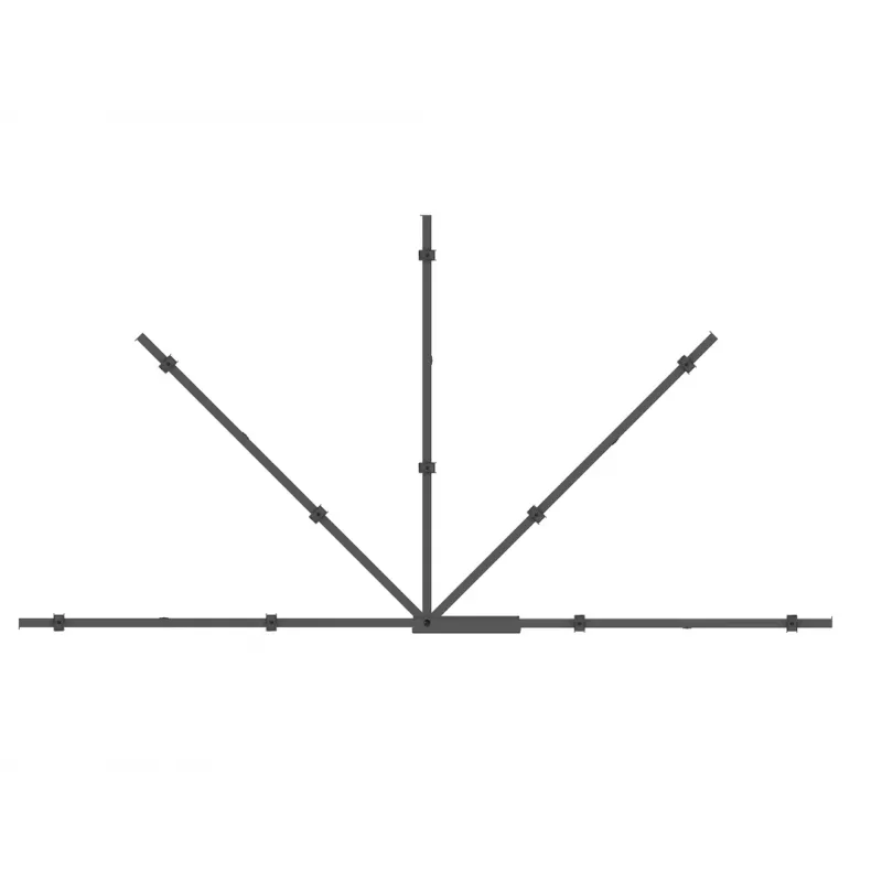Multibrackets M Universal Swing Arm 180 astetta Large musta 75 kg 48-69 inch