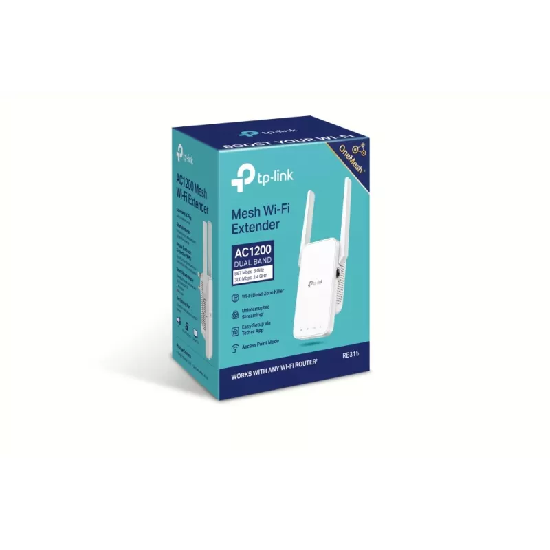 TP-Link AC1200 Mesh Wi-Fi -verkon laajennin