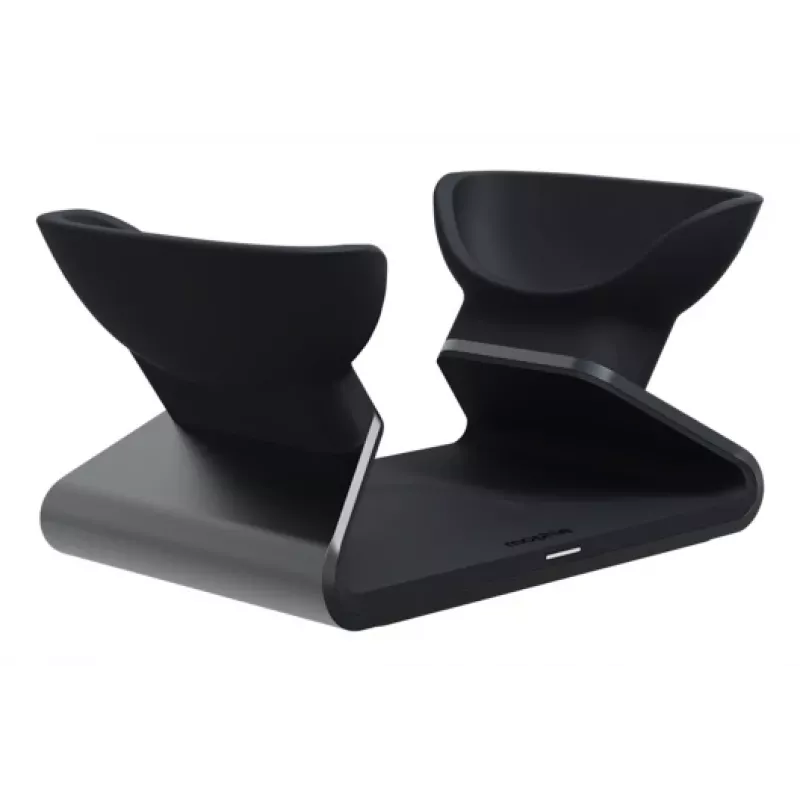 mophie AirPods Max -latausteline, sisäkäyttö, USB, langaton lataus, musta