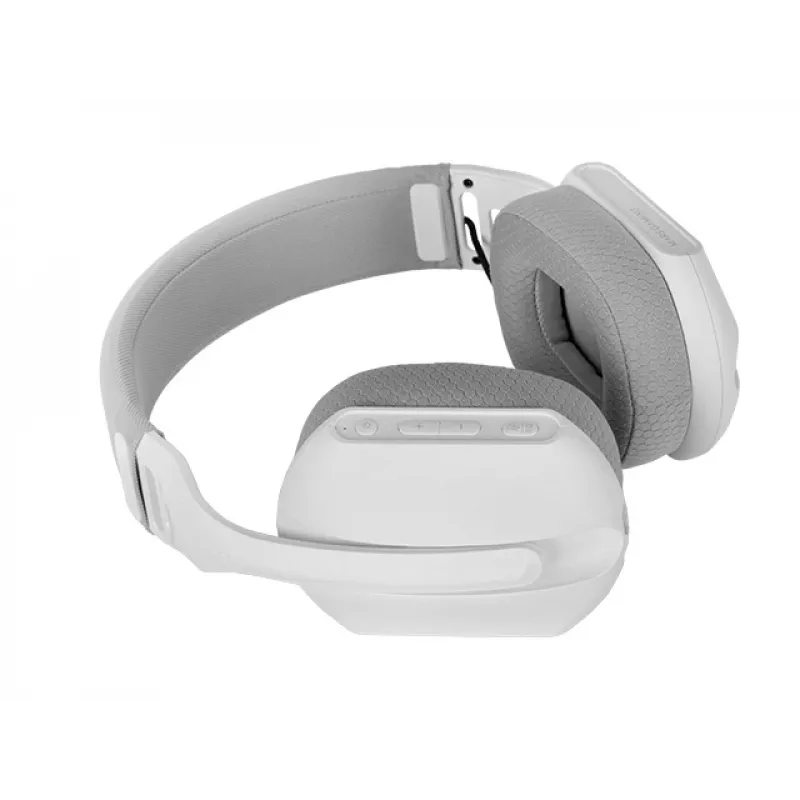 Mars Gaming MHW-PROW kuuloke johdollinen & langaton panta USB Type-C Bluetooth valkoinen
