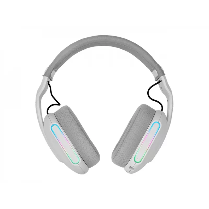 Mars Gaming MHW-PROW kuuloke johdollinen & langaton panta USB Type-C Bluetooth valkoinen