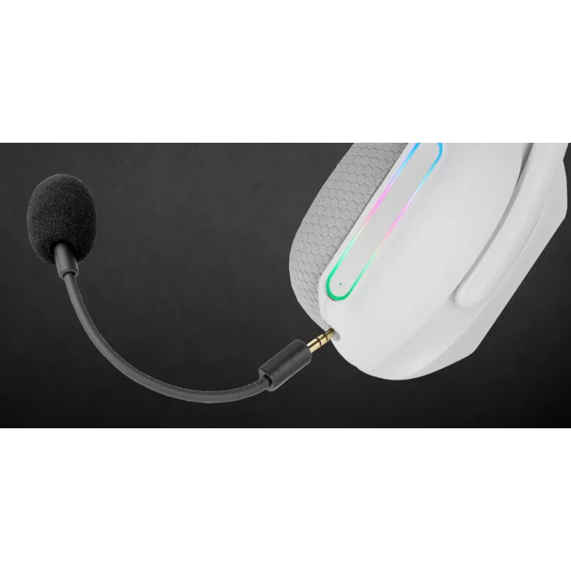 Mars Gaming MHW-PROW kuuloke johdollinen & langaton panta USB Type-C Bluetooth valkoinen