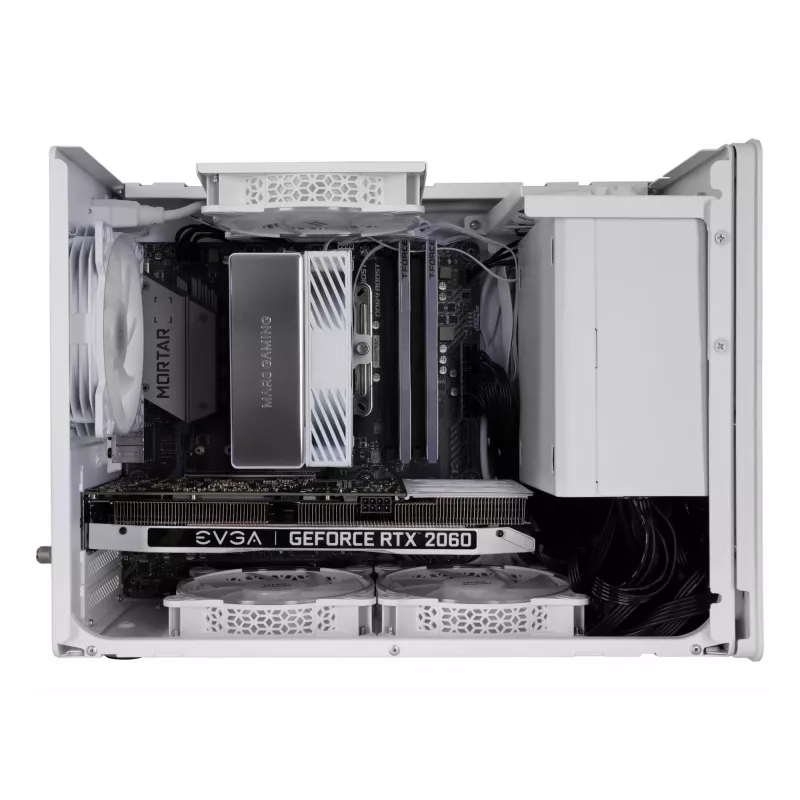 Mars Gaming MC-XPROW Mini Tower valkoinen