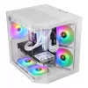 Mars Gaming MC-3TLITEW Mini Tower valkoinen