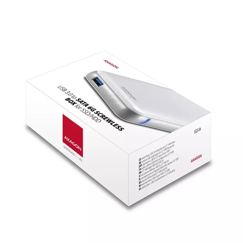 AXAGON EE25-S6 - HDD / SSD-kotelo - 2.5