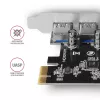 Axagon PCEU-430VL liitäntäkortit/adapteri sisäinen USB 3.2 Gen 1 (3.1 Gen 1)
