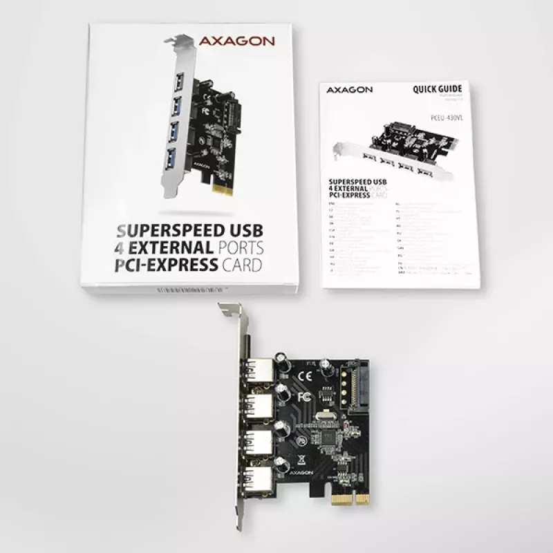 Axagon PCEU-430VL liitäntäkortit/adapteri sisäinen USB 3.2 Gen 1 (3.1 Gen 1)