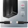 Axagon EEM2-40G USB-C 40Gbps M.2 NVMe SSD-kotelo, ARMORED alumiini