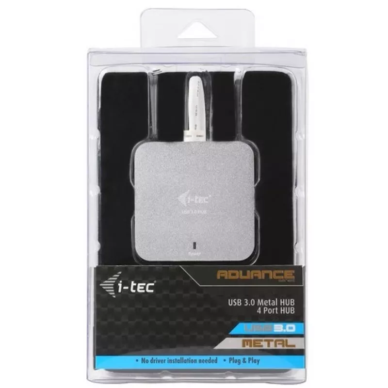 i-tec metalli USB 3.0 passiivinen HUB 4 portti