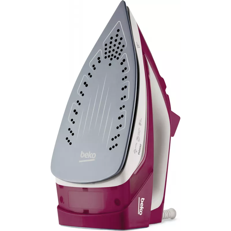 Beko SIM3126R höyrysilitysrauta keraaminen liukupohja 2600 W punainen
