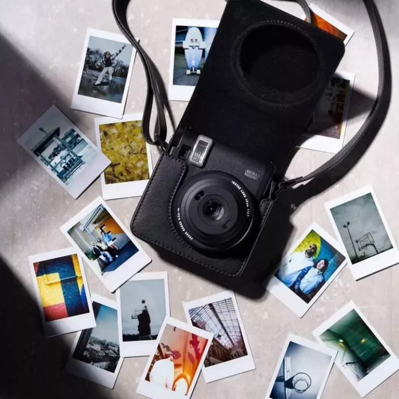 Naisten kotelo Fujifilm 70100162646 musta olkahihna Instax mini 99