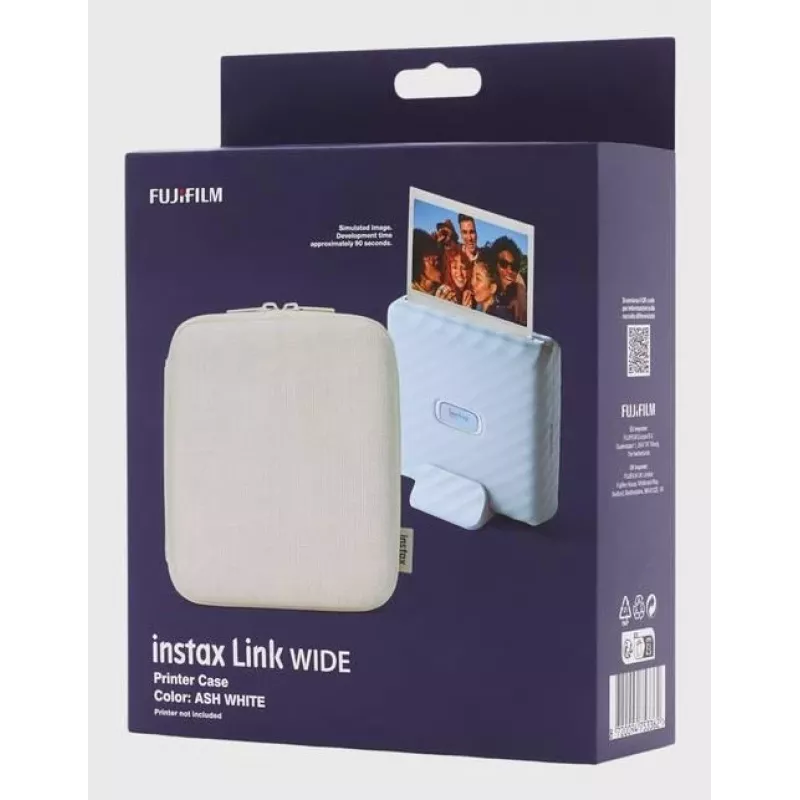 Tulostinkotelo Fujifilm instax Link Wide -malliin (malli 70100162648) – tuhkanvalkoinen