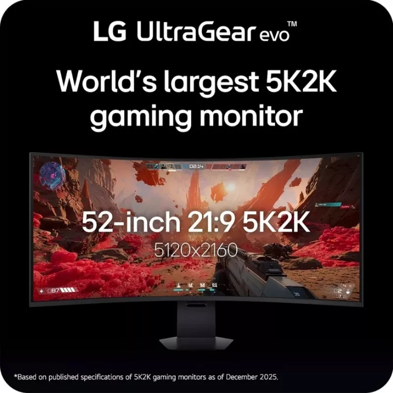 LG 52G930B-B.AEU -tietokonenäyttö 132,1 cm (52 tuumaa) 5120 x 2160 pikseliä musta