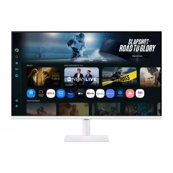 Samsung M7 M70F -tietokonenäyttö 81,3 cm (32 tuumaa) 3840 x 2160 pikseliä 4K Ultra HD LED valkoinen