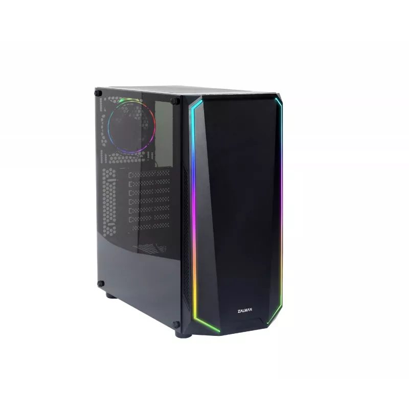 Zalman K1 REV.B tietokonekotelo Midi Tower valkoinen