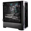 Zalman Z8 TG ATX Mid Tower PC-kotelo, ARGB-tuuletin x3, T/G Midi Tower musta
