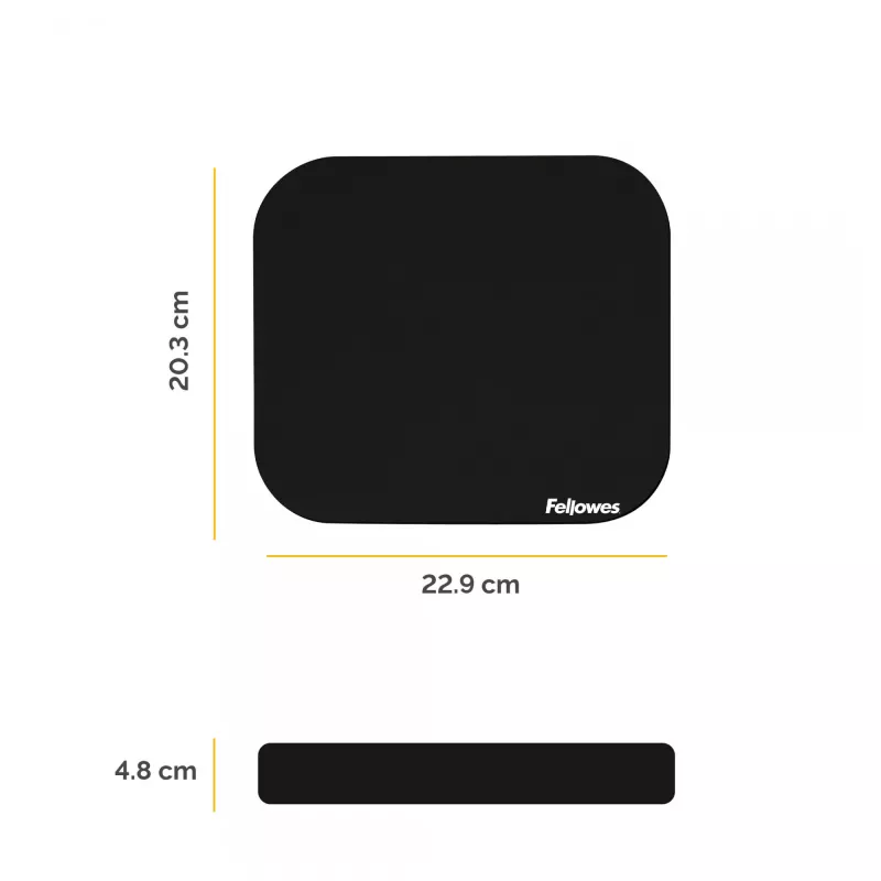 Fellowes Premium hiirimatto - musta