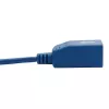 Verkkokaapeli Tripp Lite N034-05N-BL RJ45 M/F Cat6 0,127 m sininen