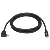 USB-C-kaapeli Tripp Lite U420-02M-RA 2 m USB 3.2 Gen 1 Thunderbolt 3 kulmamalli