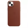 Kotelo Apple iPhone 14 Plus nahkakotelo MagSafe Umber