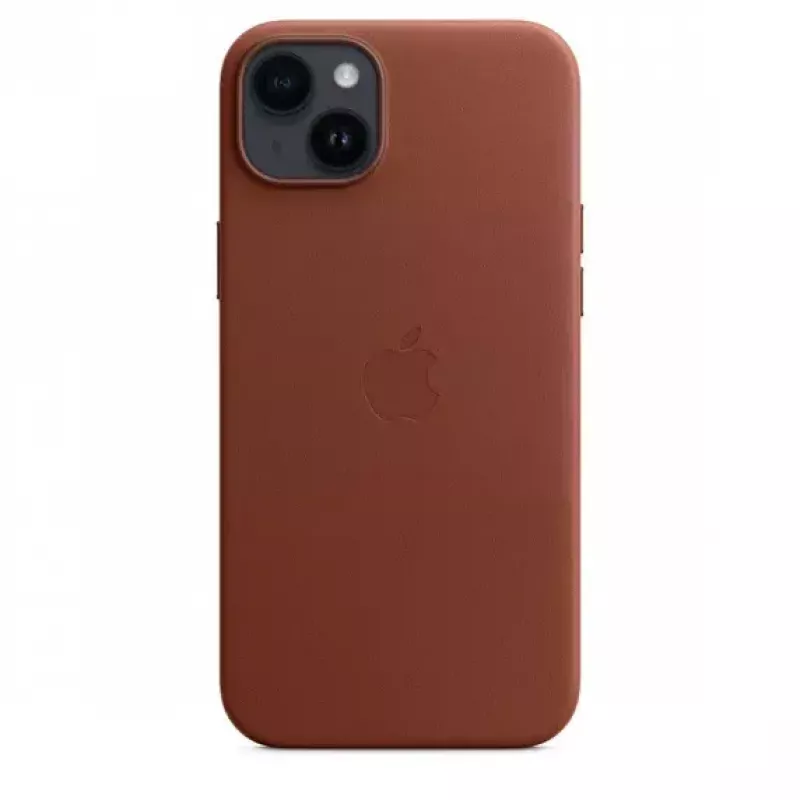 Kotelo Apple iPhone 14 Plus nahkakotelo MagSafe Umber