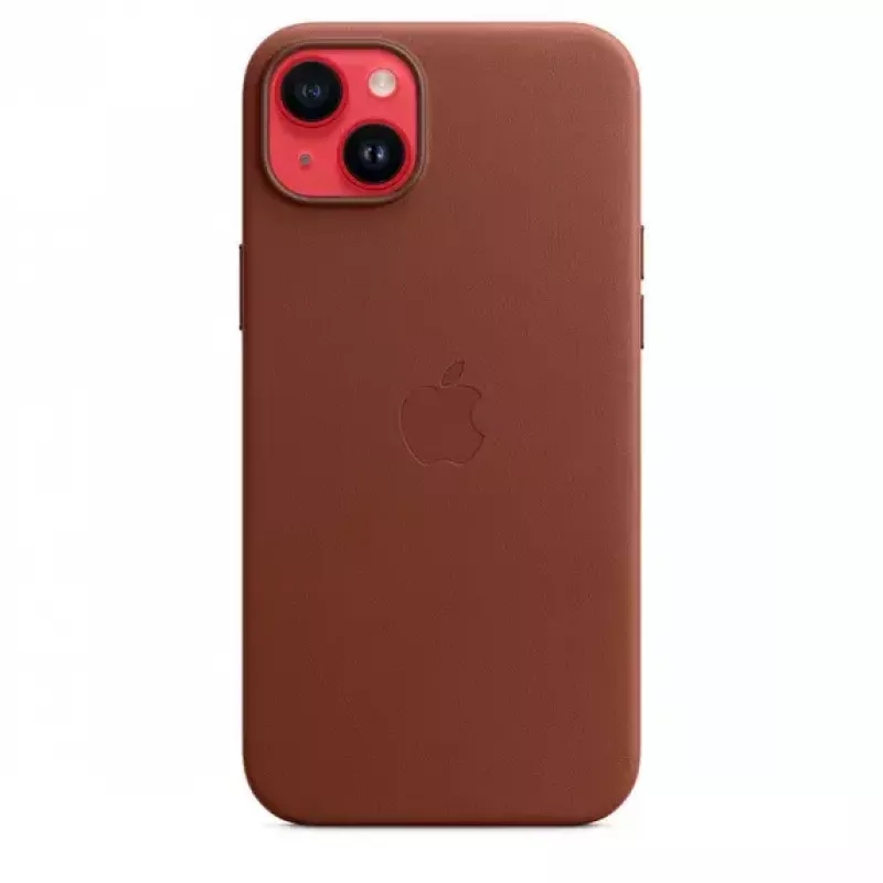Kotelo Apple iPhone 14 Plus nahkakotelo MagSafe Umber